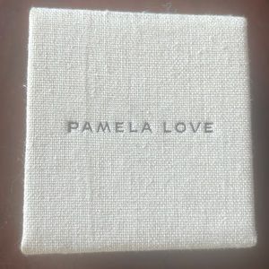 Two Pamela Love Opal Huggies. One with a solo opal. One with multiple opals.